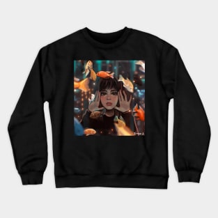 Looking through the fishbowl Crewneck Sweatshirt